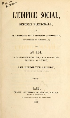 L'Edifice social