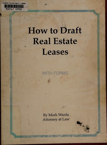 How to Draft Real Estate Lease