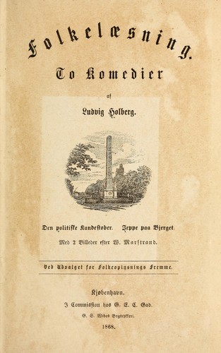 To komedier af Ludvig Holberg