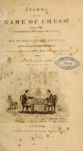 Stamma on the game of chess