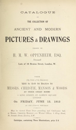 Ancient and modern pictures & drawings