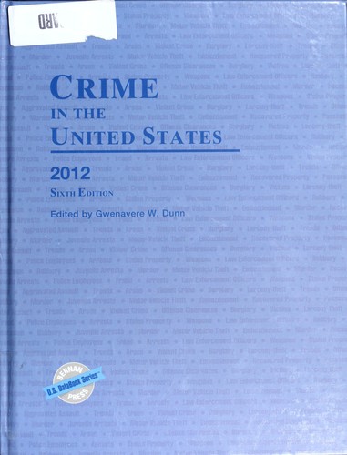 Crime in the United States 2012