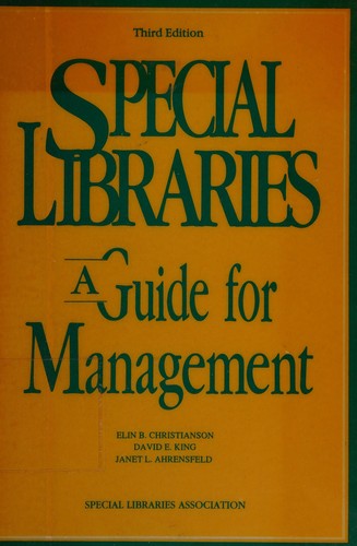 Special libraries