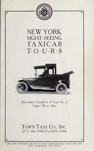 New York sight-seeing taxicab tours