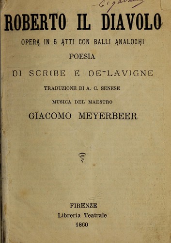 Roberto il diavolo
