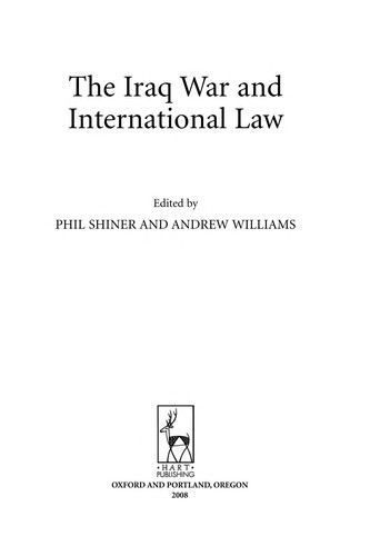 The Iraq War and international law