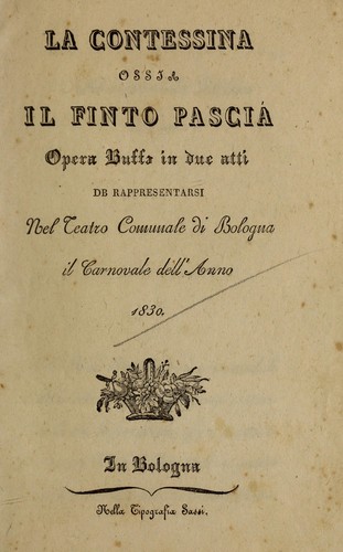 La contessina