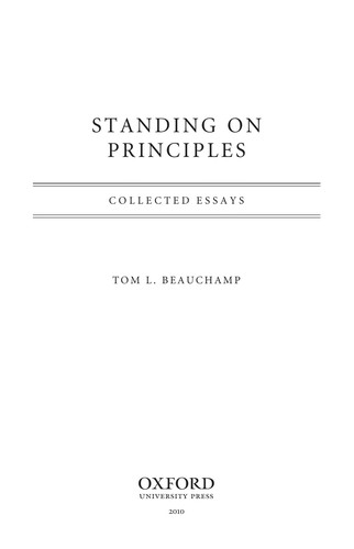 Standing on principles
