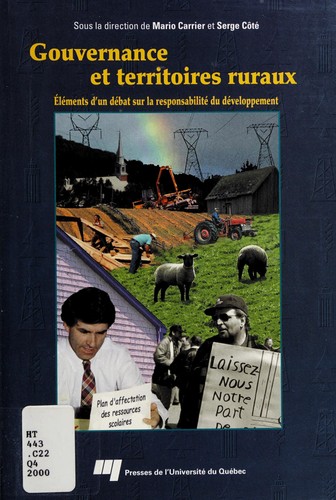 Gouvernance et territoires ruraux