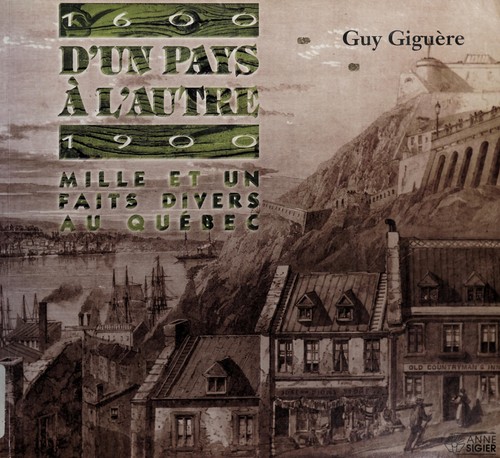 D'un pays à l'autre, 1600-1900