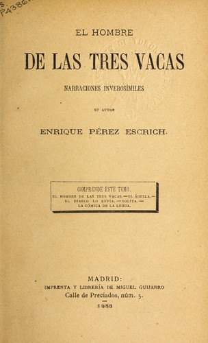 El hombre de las tres vacas
