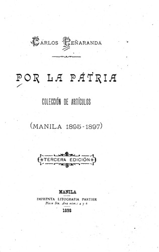 Por la patria