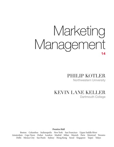 Marketing management
