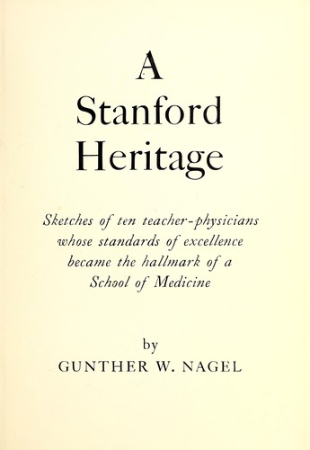 A Stanford heritage