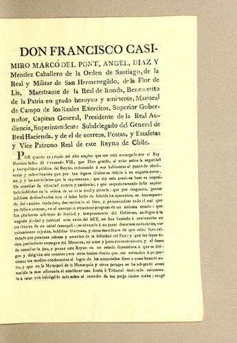 Don Francisco Casimiro Marcó del Pont, Angel, Diaz y Mendez