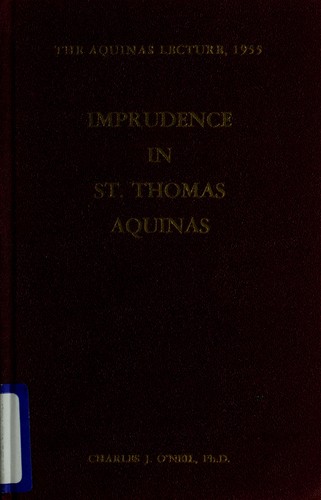 Imprudence in St. Thomas Aquinas
