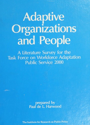Adaptive organizations and people
