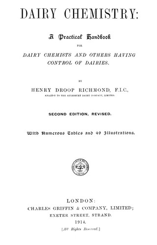 Dairy chemistry