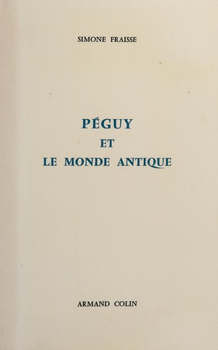 Péguy et le monde antique