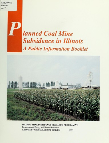 Planned coal mine subsidence in Illinois