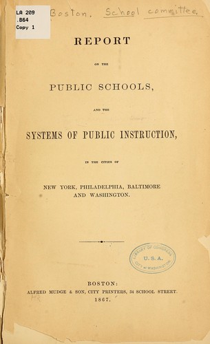 Report on the public schools