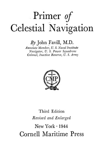 Primer of celestial navigation