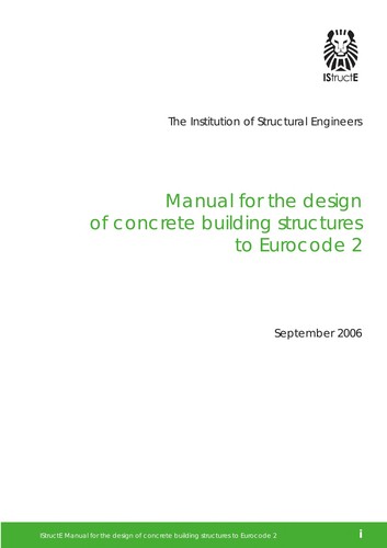 Manual for the design of concrete building structures to Eurocode 2