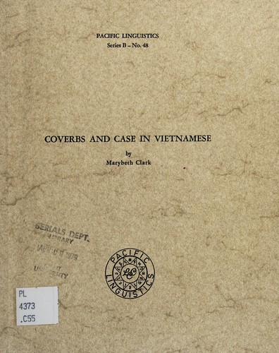 Coverbs and case in Vietnamese