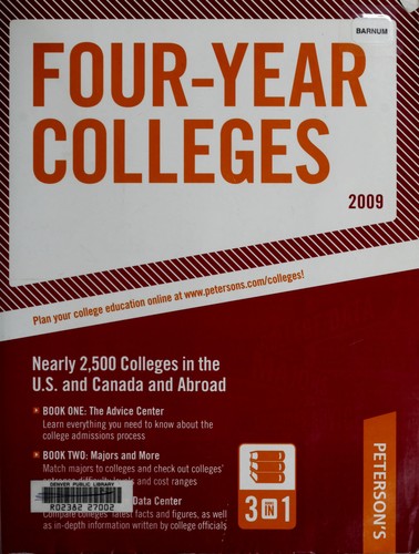 Four-Year Colleges 2009