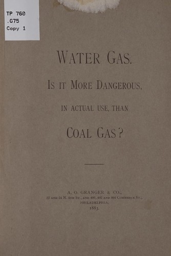 Water gas