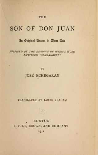 The son of Don Juan