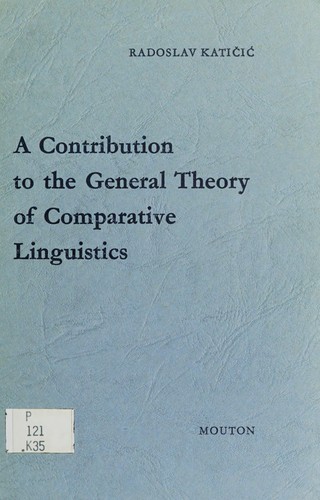 A contribution to the general theory of comparative linguistics