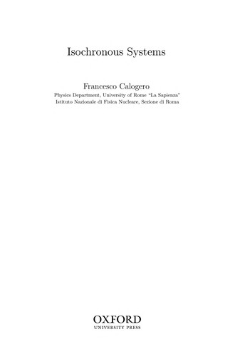 Isochronous systems