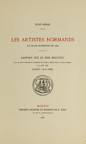 Les artistes normands