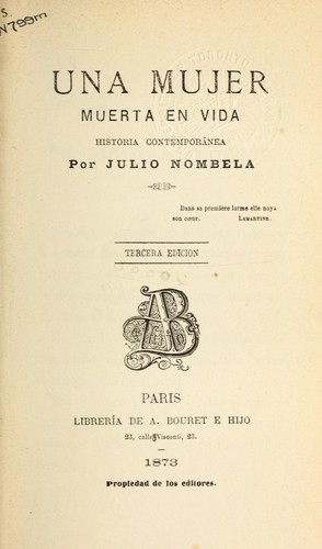 Una mujer muerta en vida