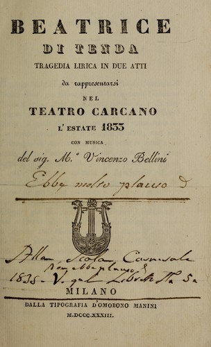 Beatrice di Tenda