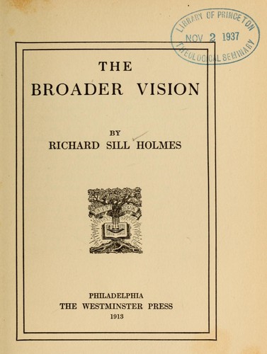 The broader vision