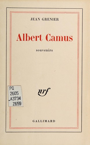 Albert Camus, souvenirs