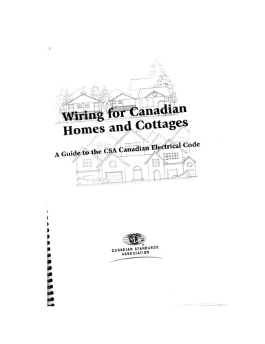 Wiring for Canadian homes and cottages