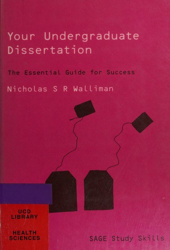 Your undergraduate dissertation