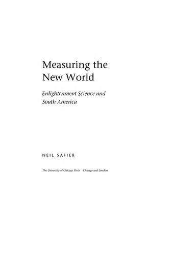 Measuring the New World