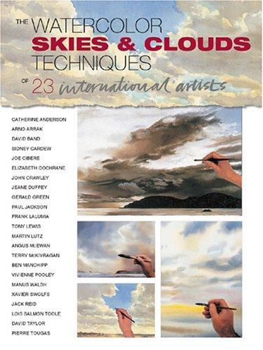 Watercolor Sky and Clouds