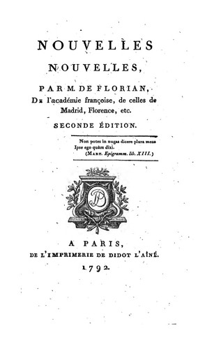 Nouvelles nouvelles