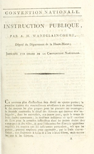 Instruction publique