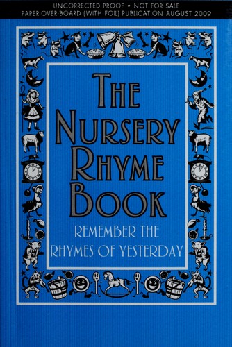 The nursery rhyme book