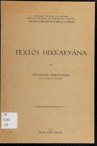 Textos hixkaryâna