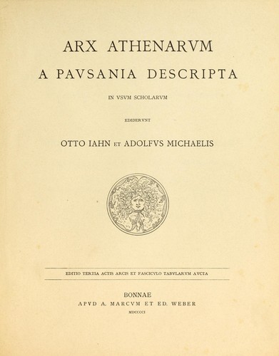 Arx Athenarum a Pausania descripta