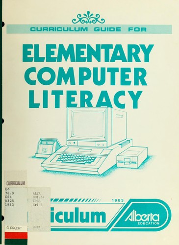 Curriculum guide for elementary computer literacy