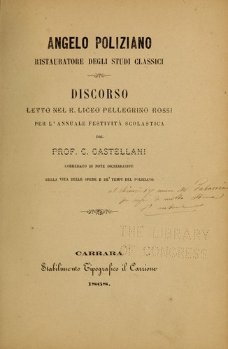 Angelo Poliziano