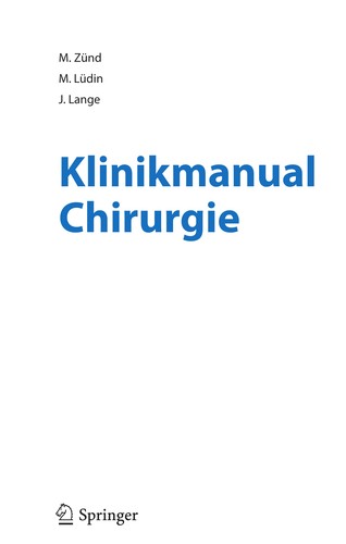 Klinikmanual Chirurgie